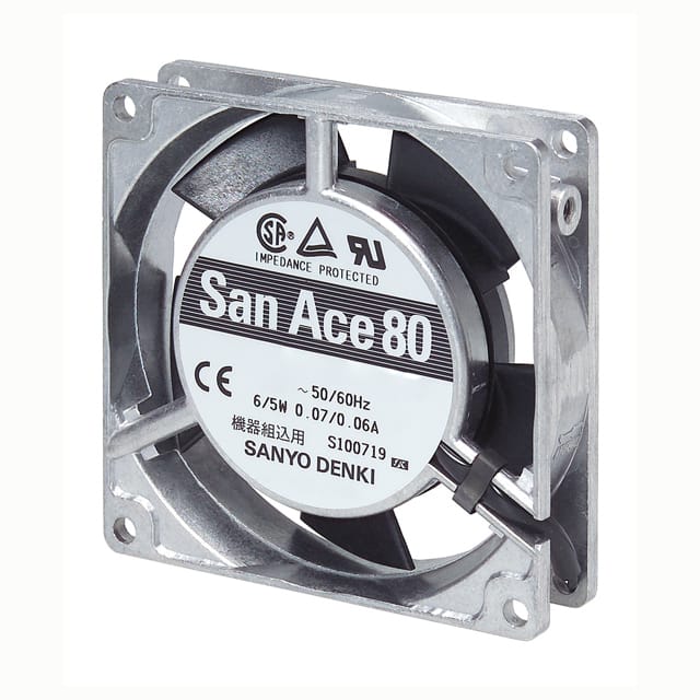 109-213 Sanyo Denki America Inc.                                                                    FAN 80X20MM 115VAC