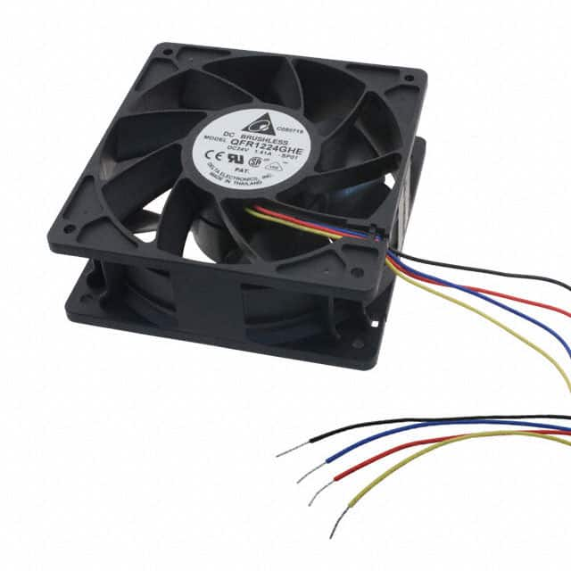 QFR1224GHE-SP01 Delta Electronics                                                                    FAN AXIAL 120X38MM 24VDC WIRE