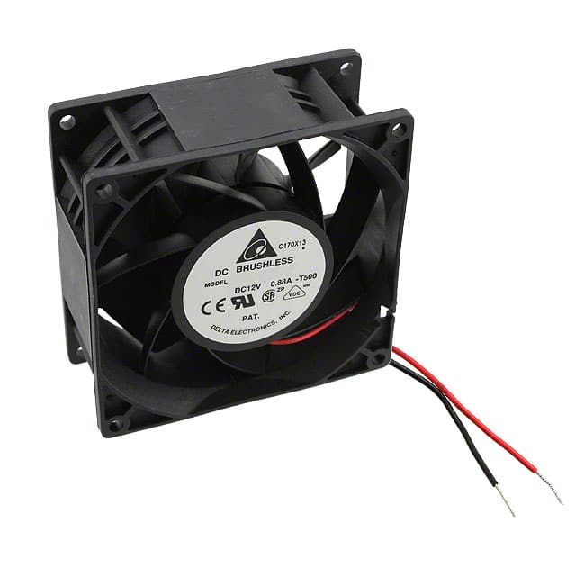 PFB0912EHE-T500 Delta Electronics                                                                    FAN AXIAL 92X38MM 12VDC WIRE