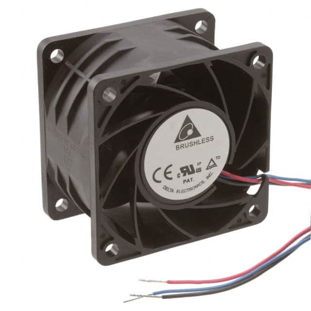 PFR0612DHE-F00 Delta Electronics                                                                    FAN AXIAL 60X38MM 12VDC WIRE