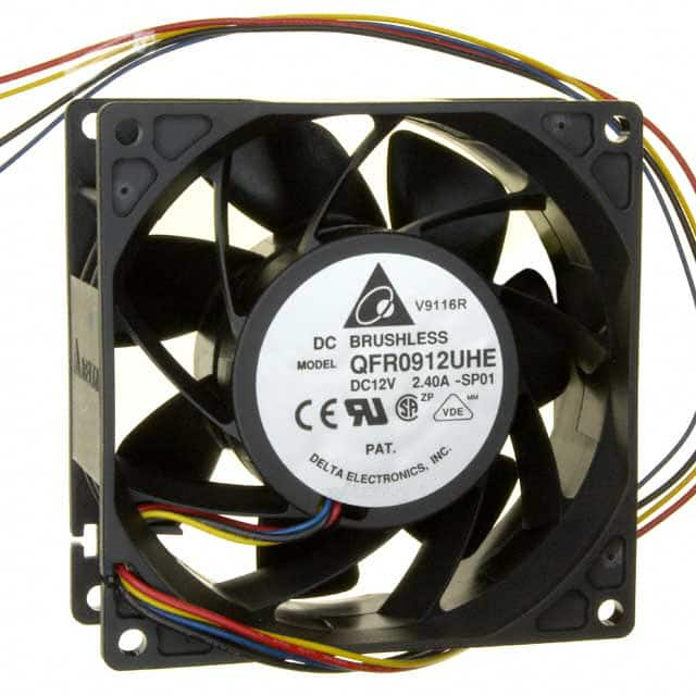 QFR0912UHE-SP01 Delta Electronics                                                                    FAN AXIAL 92X38MM 12VDC WIRE