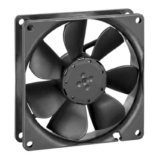 3414N ebm-papst Inc.                                                                    FAN AXIAL 92X25.4MM 24VDC WIRE