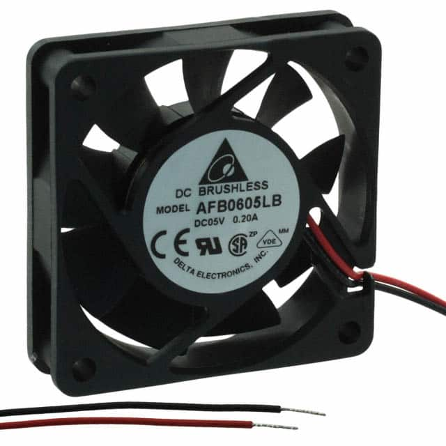 AFB0605LB Delta Electronics                                                                    FAN AXIAL 60X15MM BALL 5VDC WIRE