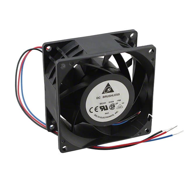 AFB0812EHE-F00 Delta Electronics                                                                    FAN AXIAL 80X80X38MM 12V WIRE