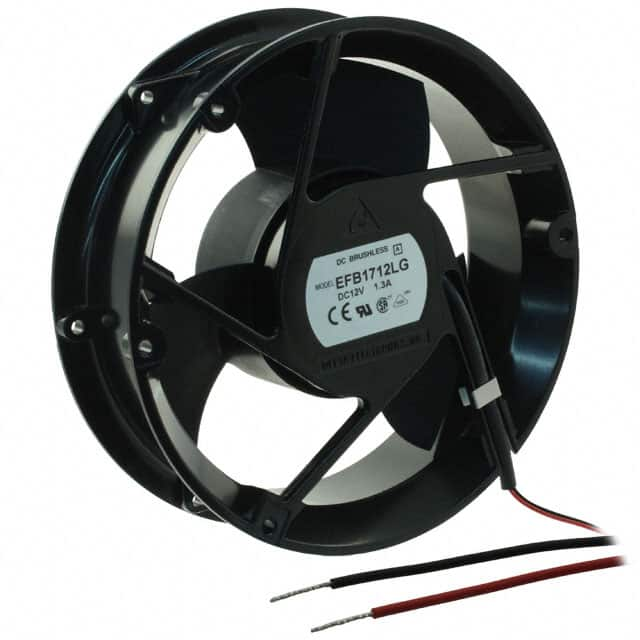 EFB1712LG Delta Electronics                                                                    FAN AXIAL 172X50.8MM 12VDC WIRE