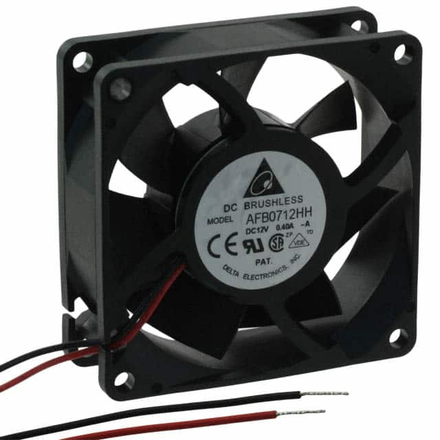 AFB0712HH-A Delta Electronics                                                                    FAN AXIAL 70X25.4MM 12VDC WIRE