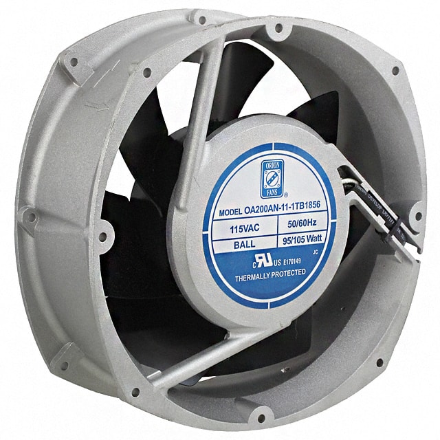 OA200AN-11-1TB1856 Orion Fans                                                                    FAN AXIAL 200X70MM 115VAC TERM