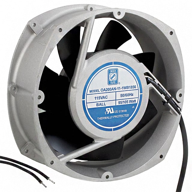 OA200AN-11-1WB1856 Orion Fans                                                                    FAN AXIAL 200X70MM 115VAC WIRE