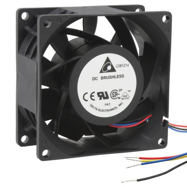 PFM0812HE-01BFY Delta Electronics                                                                    80X38MM 12V DC FAN W/PWM CONTROL