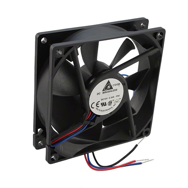 AFB0912H-F00 Delta Electronics                                                                    FAN AXIAL 92X25.4MM 12VDC WIRE