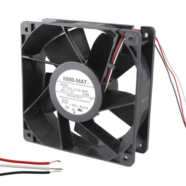 4715VL-07W-B89-E00 NMB Technologies Corporation                                                                    FAN AXIAL 120X38MM 48VDC WIRE