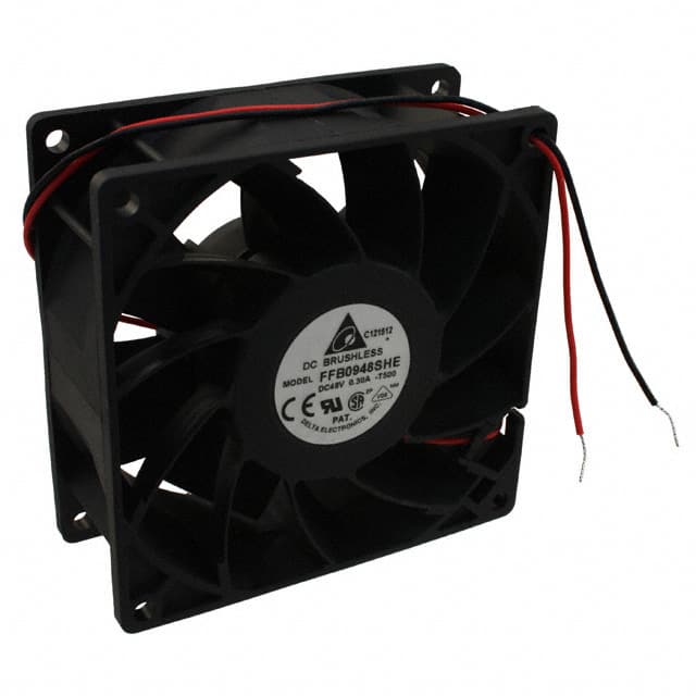 FFB0948SHE-T500 Delta Electronics                                                                    FAN AXIAL 92X38MM 48VDC WIRE