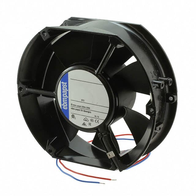 6424HU ebm-papst Inc.                                                                    FAN 24VDC 172X150X51MM IP68