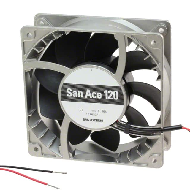 9SG1212G102 Sanyo Denki America Inc.                                                                    FAN 120X38MM 12VDC RBLS