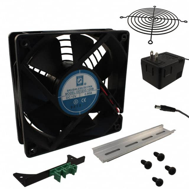 OD1232-SPOT/DIN Orion Fans                                                                    FAN AXIAL 120X32MM BALL 120VAC