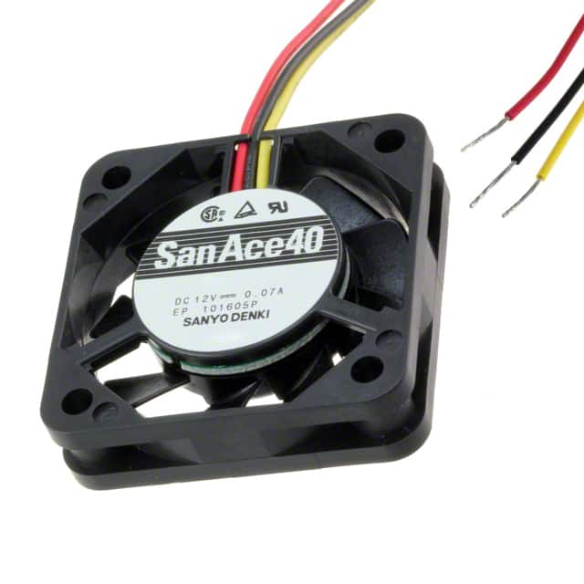 109P0412H701 Sanyo Denki America Inc.                                                                    FAN 40X15MM 12VDC TACH