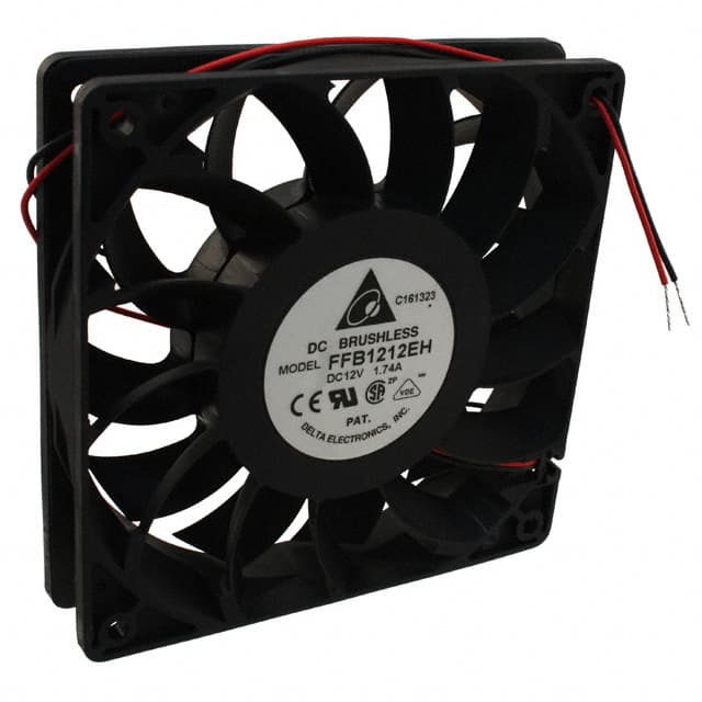 FFB1212EH Delta Electronics                                                                    FAN AXIAL 120X25.4MM 12VDC WIRE