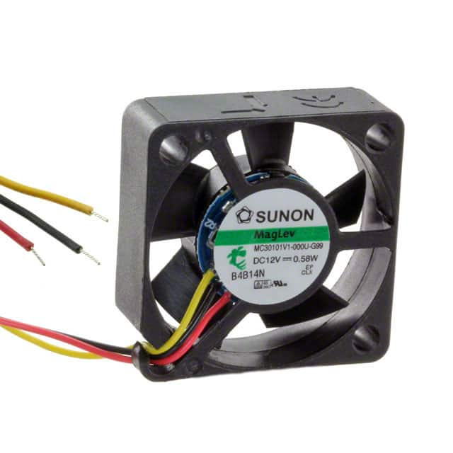 MC30101V1-000U-G99 Sunon Fans                                                                    FAN AXIAL 30X10MM 12VDC WIRE