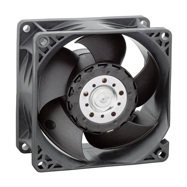 8212JN ebm-papst Inc.                                                                    FAN AXIAL 80X38MM 12VDC WIRE