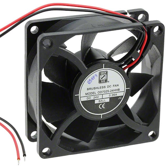 OD7025-24HHB Orion Fans                                                                    FAN 70X25MM 24VDC 51CFM