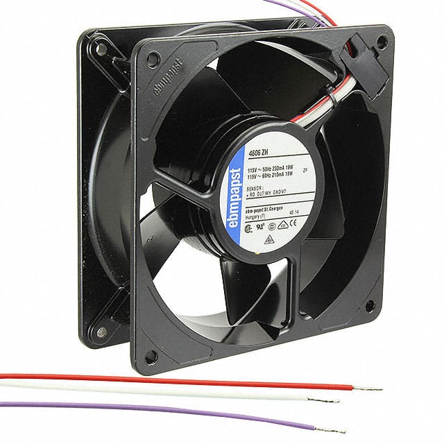 4606ZH ebm-papst Inc.                                                                    FAN AXIAL 119X38MM BALL 115VAC