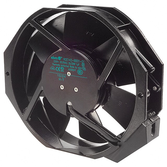 W2E142-BB01-01 ebm-papst Inc.                                                                    FAN AXIAL 172X38MM 230VAC TERM