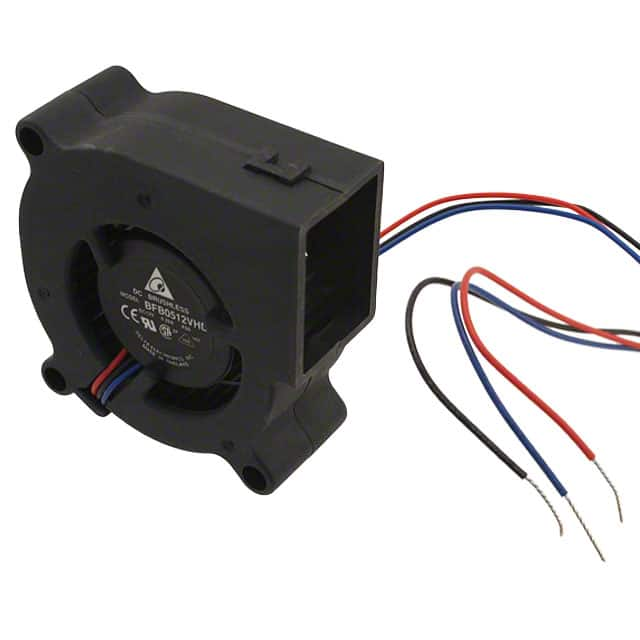 BFB0512VHD-F00 Delta Electronics                                                                    FAN BLOWER 50X20MM 12VDC WIRE