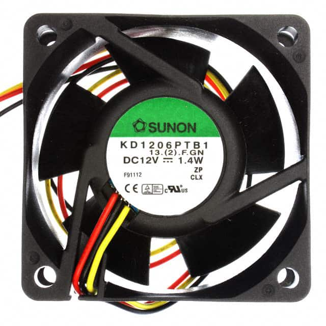 KD1206PTB1 (2).F.GN Sunon Fans                                                                    FAN AXIAL 60X25MM 12VDC WIRE