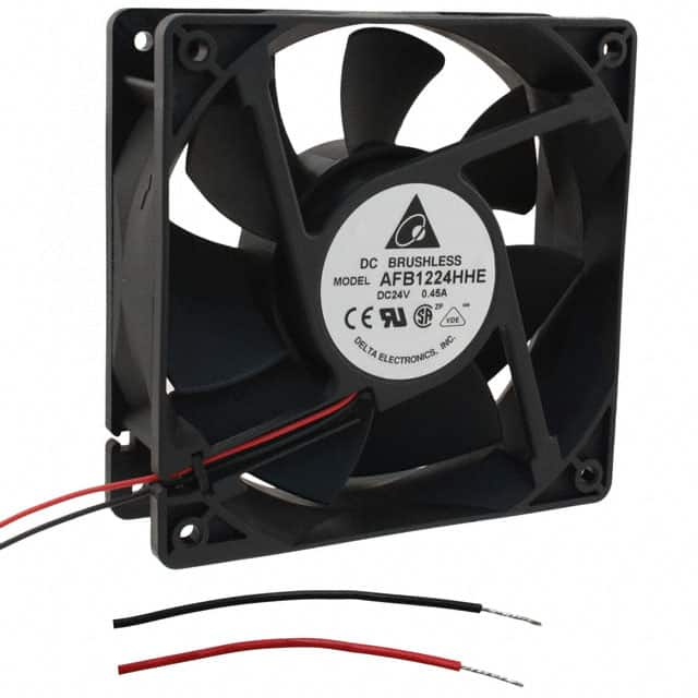 AFB1224HHE Delta Electronics                                                                    FAN AXIAL 120X38MM 24VDC WIRE