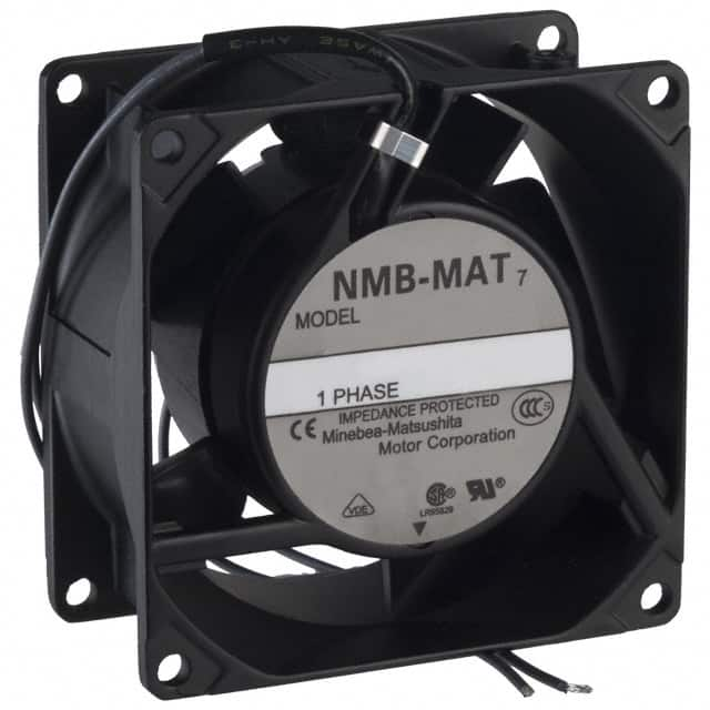 3115PS-12W-B10-A00 NMB Technologies Corporation                                                                    FAN AXIAL 80X38MM 115VAC WIRE