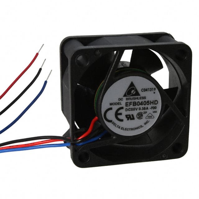 EFB0405HD-F00 Delta Electronics                                                                    FAN AXIAL 40X20MM BALL 5VDC WIRE