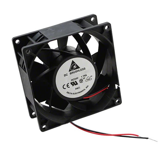 PFB0924GHE Delta Electronics                                                                    FAN AXIAL 92X92X38MM 24V WIRE
