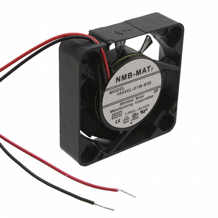 1604KL-01W-B30-B00 NMB Technologies Corporation                                                                    FAN AXIAL 40X10MM BALL 5VDC WIRE