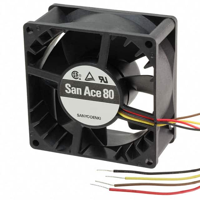 9GA0812P4J001 Sanyo Denki America Inc.                                                                    FAN 80X25MM 12VDC TACH,PWM