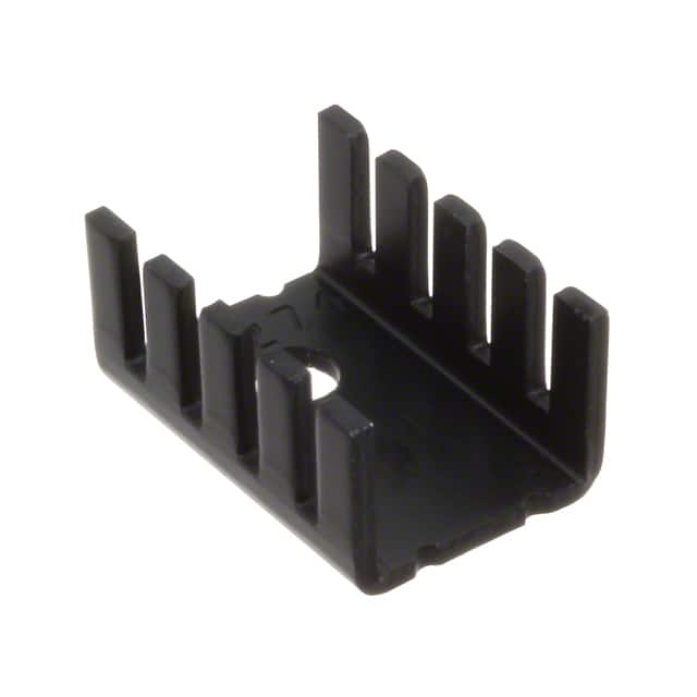 274-2AB Wakefield-Vette                                                                    HEATSINK LOW HEIGHT BLK TO-220