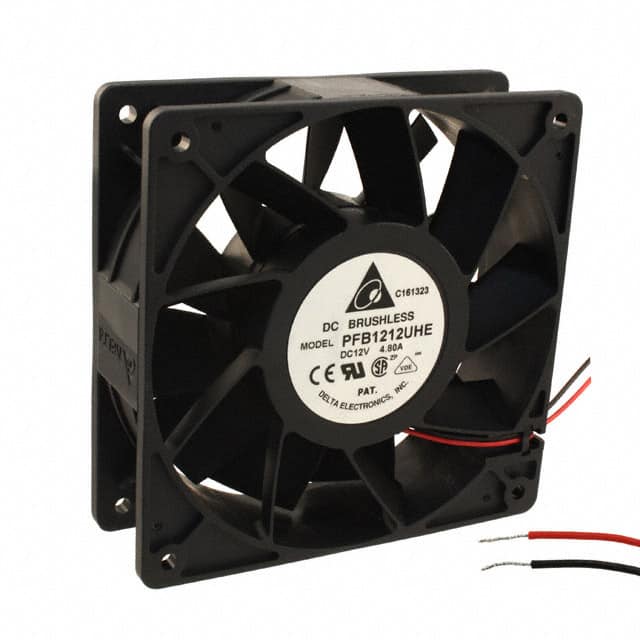 PFB1212UHE Delta Electronics                                                                    FAN AXIAL 120X38MM 12VDC WIRE