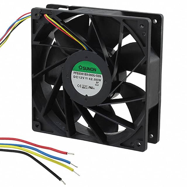 PFE0381BX-000U-S99 Sunon Fans                                                                    FAN AXIAL 140X38MM 12VDC WIRE