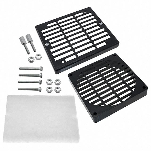 B10018-1-5170 ebm-papst Inc.                                                                    GRILL GRD FLTR&SPACR F/119MM FAN