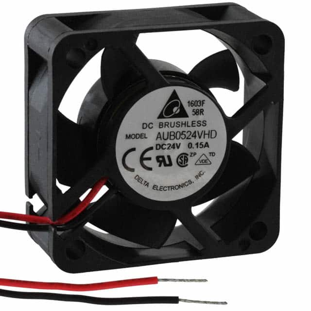 AUB0524VHD Delta Electronics                                                                    FAN AXIAL 50X20MM 24VDC WIRE