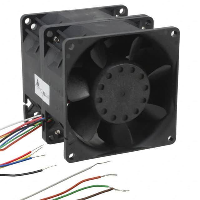 GFC0812DW-F00 Delta Electronics                                                                    FAN AXIAL DUAL 80X76MM 12VDC