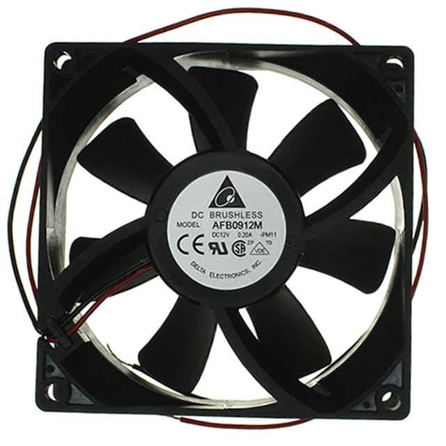 AFB0912M-PM11 Delta Electronics                                                                    FAN AXIAL 92X25.4MM 12VDC WIRE