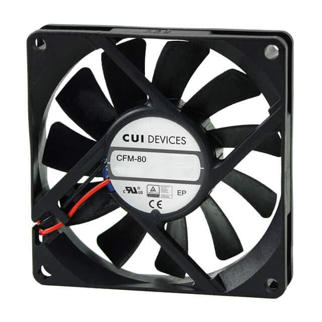 CFM-8025V-148-447-11 CUI Inc.                                                                    FAN AXIAL 80X25MM 12VDC WIRE