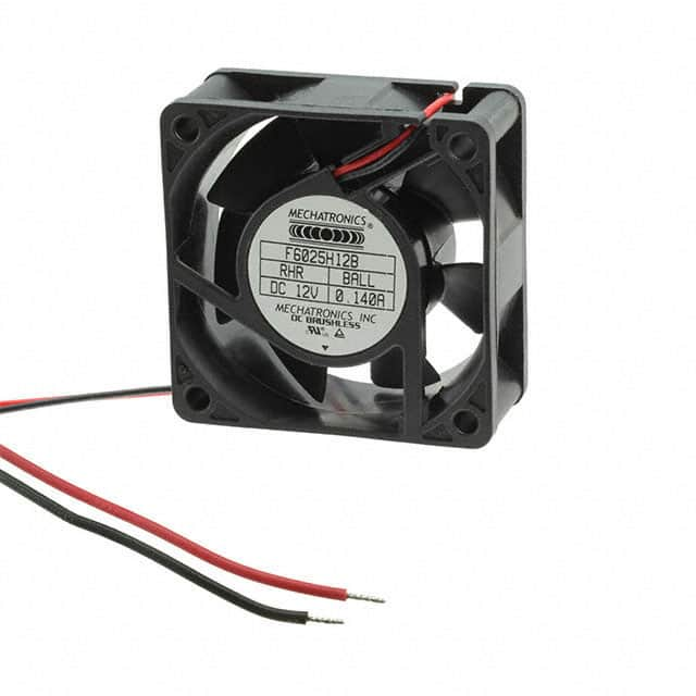 F6025H24B-RSR-CC Mechatronics Fan Group                                                                    FAN AXIAL 60X25MM CC 24VDC