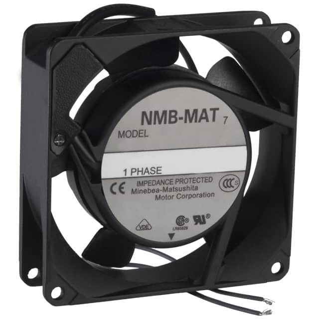 3610PS-12W-B10-A00 NMB Technologies Corporation                                                                    FAN AXIAL 92X25MM 115VAC WIRE