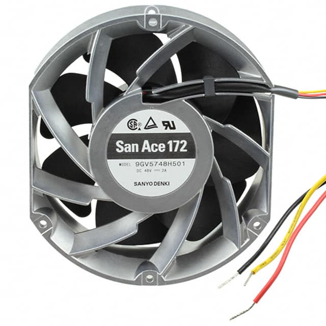 9GV5748H501 Sanyo Denki America Inc.                                                                    FAN 172X51MM 48VDC SDCUT RBLS