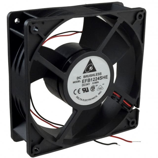 EFB1224SHE Delta Electronics                                                                    FAN AXIAL 120X38MM 24VDC WIRE