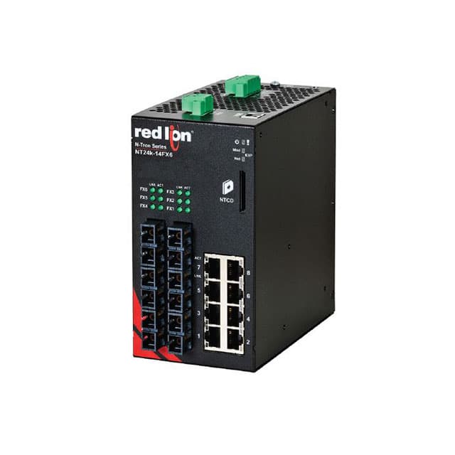 NT24K-14FXE6-ST-80 Red Lion Controls                                                                    SWITCH ETHERNET 14PORT