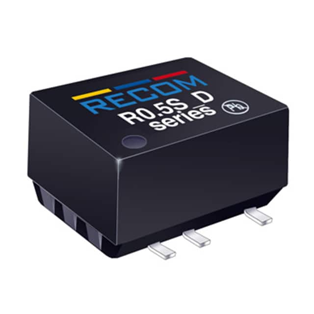 R0.5S-0505 Recom Power                                                                    UNREGULATED DC/DC CONVERTER 0.5W