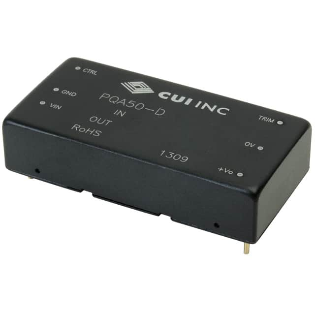 PQA50-D24-S15-D CUI Inc.                                                                    DC/DC CONVERTER 15V 50W