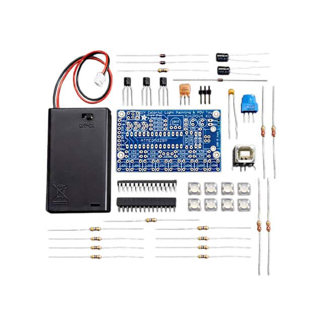 1776 Adafruit Industries LLC                                                                    MINIPOV 4 KIT - DIY FULL-COLOR P